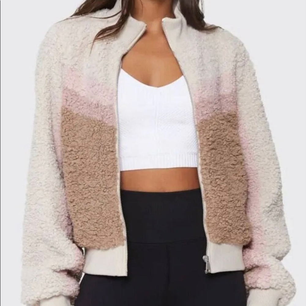 Spiritual Gangster Sherpa Jacket